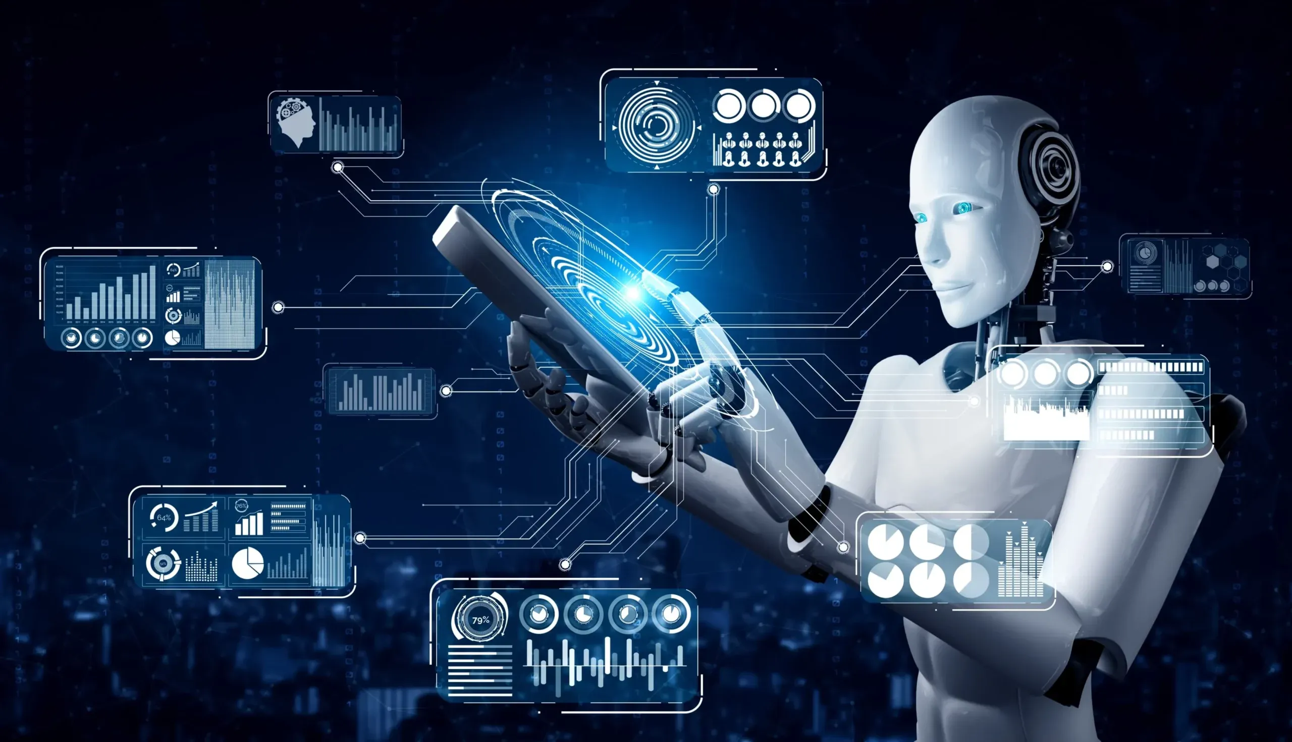 原文使用的 AI Agent 未来趋势示意图